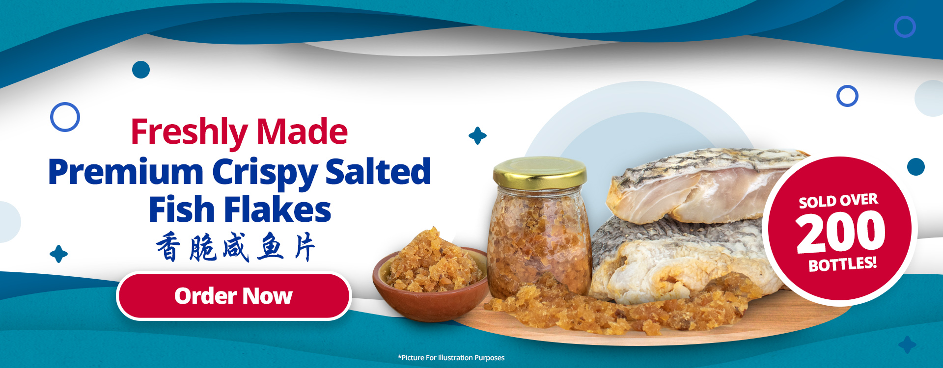 Crispy Salted Fish Flakes