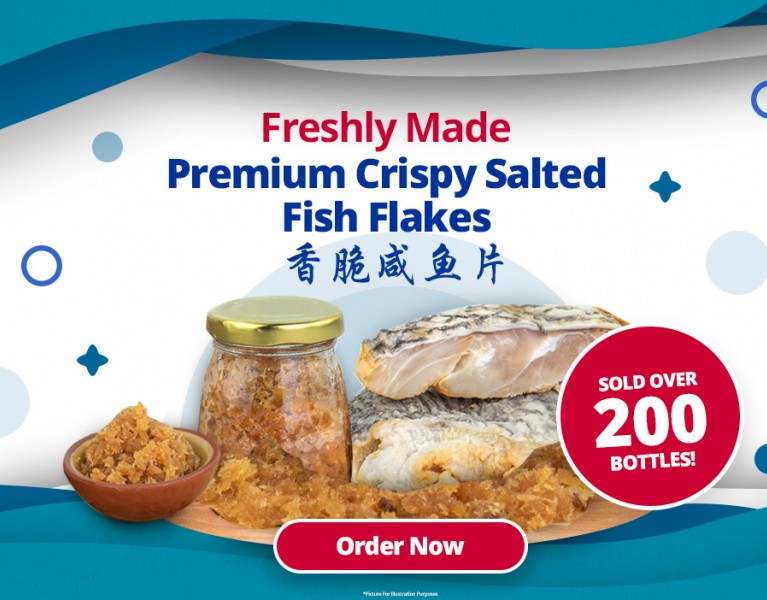 Crispy Salted Fish Flakes
