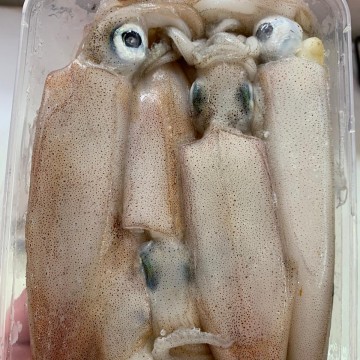 Frozen Kelong Raw Small Squids 冰冻奎笼小苏东 (500g - 600g)